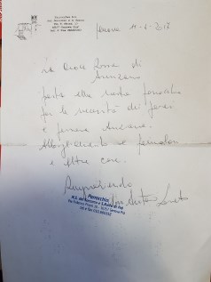 Ringraziamenti Parrocchia N.S. del Soccorso e S.Rocco - 2017